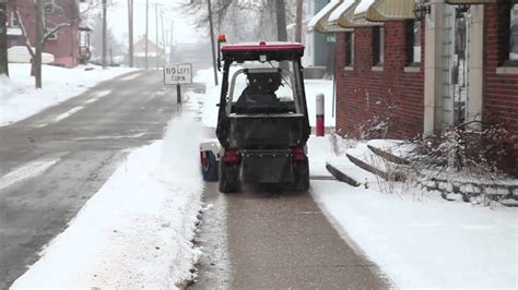Ventrac Video Sidewalk Snow Blower