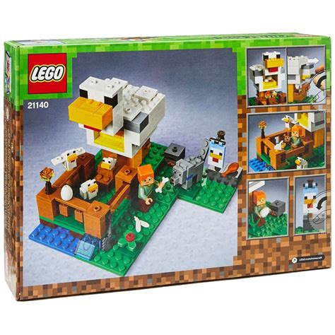 lego minecraft the chicken coop 21140