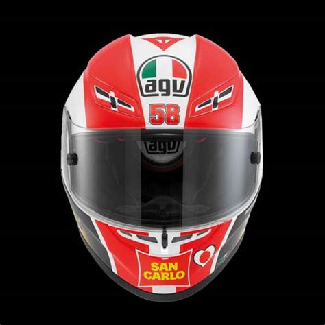 Agv Release Two New Marco Simoncelli Tribute Helmets Moto