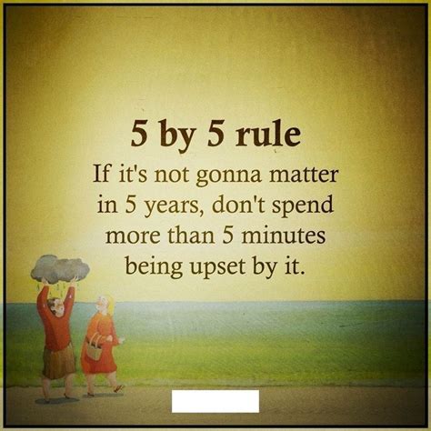5 By 5 Rule If Its Not Gonna Matter In 5 Years Dont Spend More Than