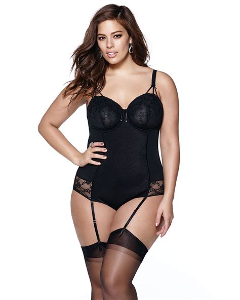 Ashley Graham Launches Plus Size Lingerie Nspired By Fifty Shades Of