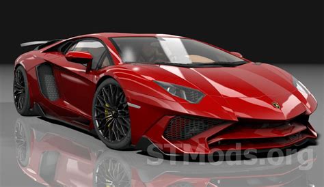 Скачать мод Lamborghini Aventador S Perini версия для Assetto Corsa