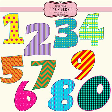 Clipart Numbers 1 20 Images