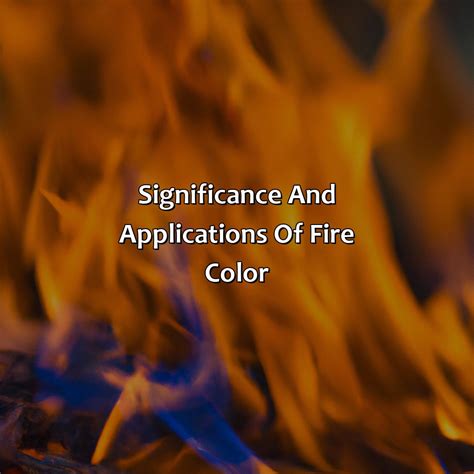 What Is The Hottest Color Of Fire