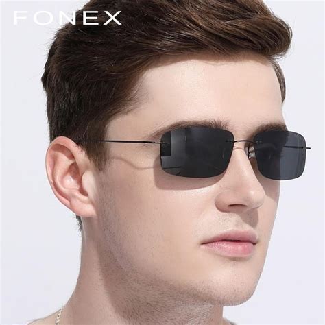 fashion rimless polarized ultralight men s sunglasses justlovethis mens sunglasses