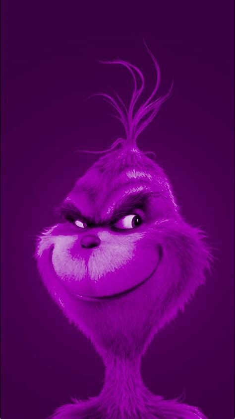 1179x2556px 1080p Free Download The Grinch In Purple Effects Xmas