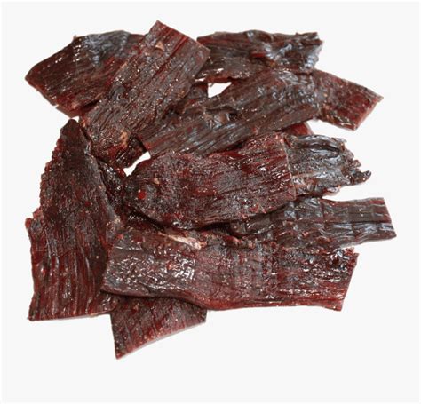 Venison Jerky Real Beef Jerky Free Transparent Clipart Clipartkey