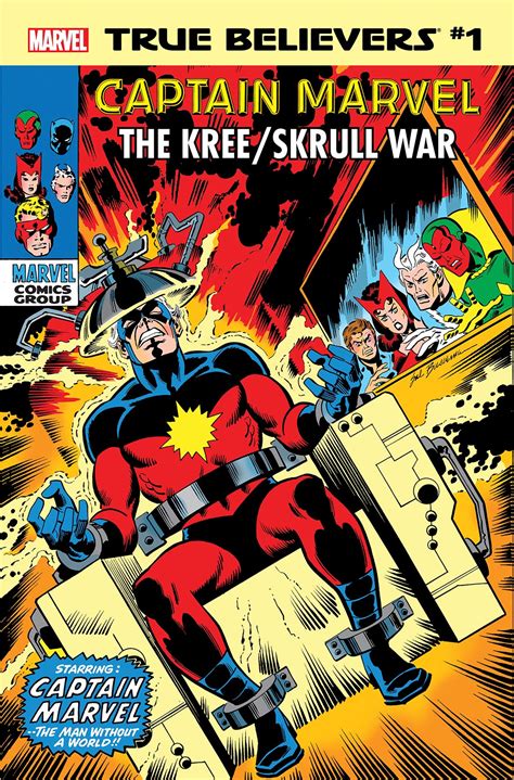 True Believers Captain Marvel The Kreeskrull War Vol 1 1 Marvel