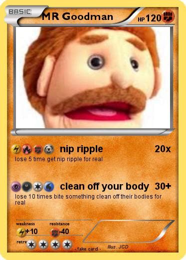 Pokémon Mr Goodman 2 2 Nip Ripple My Pokemon Card