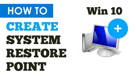 Create System Restore Point In Windows 10 Easily Youtube