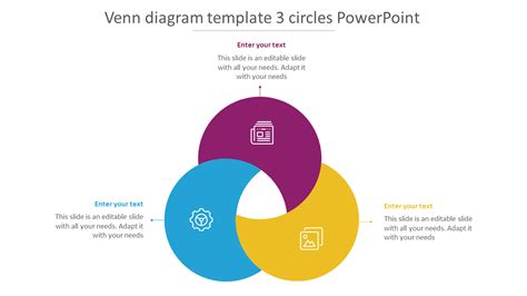 Venn Diagram 3 Circles Powerpoint Template