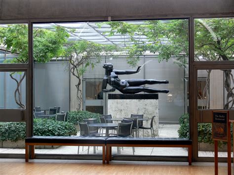 Kimbell_Art_Museum_Fort_Worth- maillol sculputure, wisteria vines onto