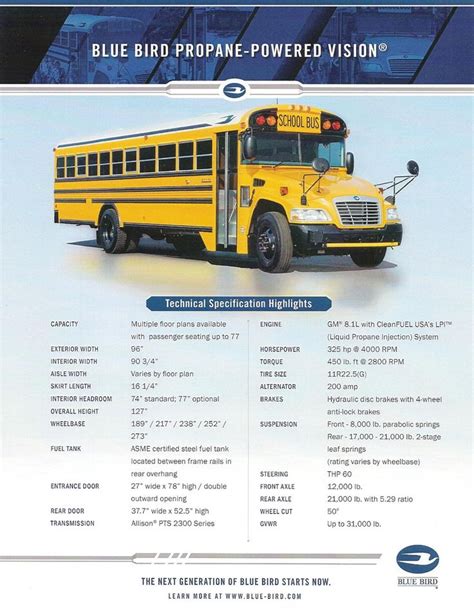 10 Best Bluebird School Bus Brochures Images On Pinterest Brochures