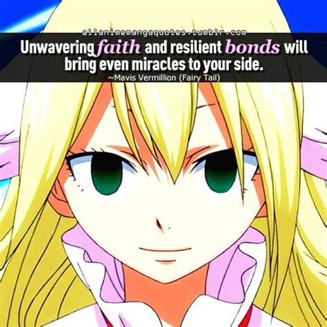 Another Quote From Mavis That I Cant Forget Anime Like Fairy Tail