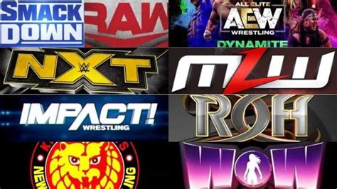 Wwe Aew Nxt Impact Mlw Njpw Wow Complete Guide To All Wrestling