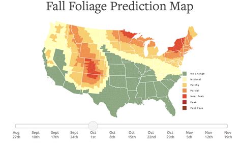 This Fall Foliage Map Will Show You When The Leaves Will Change In Your