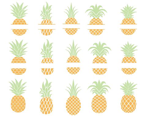 Pineapple Svg Clip Art Svgim