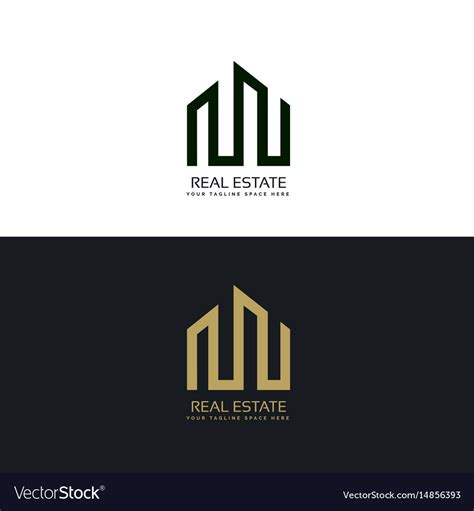Creative Real Estate Business Logo Design Template