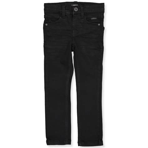 Name It Theo Jeans Black Denim Sort