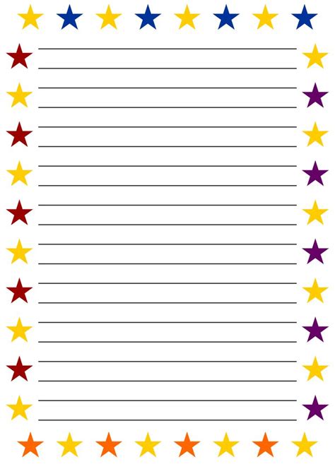 Free Printable Border Paper With Lines