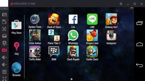 Selecciona tu juego de pc favorito ¡y dale al ¡diversión asegurada con nuestros juegos pc! KoPlayer: emulador gratuito de Android para Windows