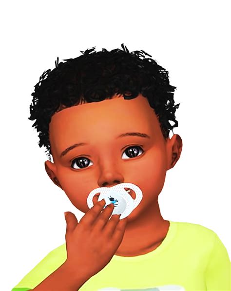 Ebonix Cherub Curls Toddler Hair Sims 4 Sims Hair Sims Baby