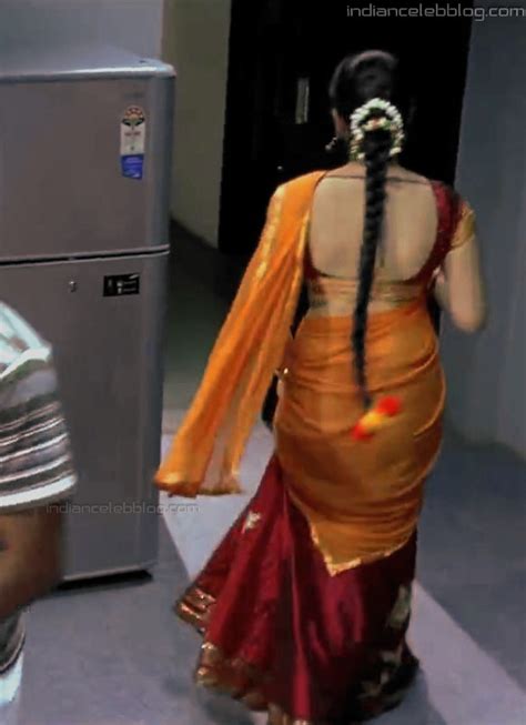 Hansika Motwani Velayudham Hot Backless Saree Pics Indiancelebblog Com
