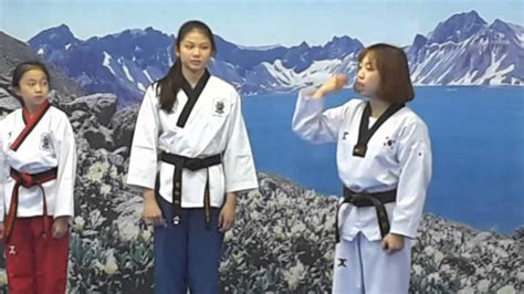 Korea Poomsae Training 2015 - YouTube