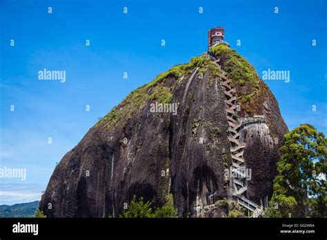 Rock Mountain At Guatape Colombia El Peñol Stock Photo Alamy