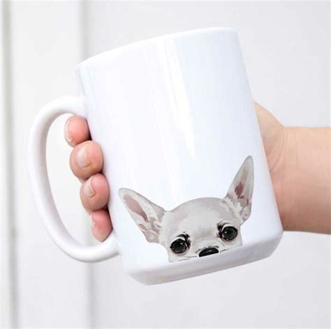 White Chihuahua Ceramic Coffee Mug Tea Cup Ebay