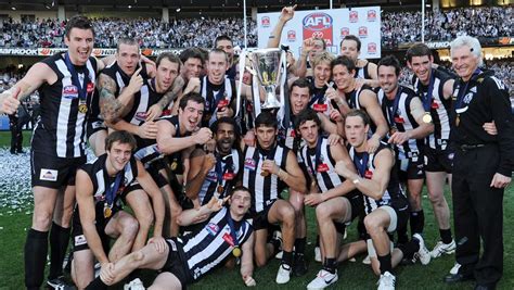 Collingwood football club australian football league winter in australia victoria australia sports photos football team rugby sport outfits finals. Collingwood 2010 flag team: where are they now? | Adelaide Now