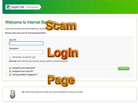 You can safely and securely provide lloyds with your details using their secure online complaint form. Lloyds TSB 'Internet Banking Account Status' Phishing Scam