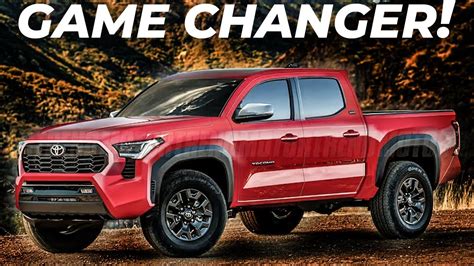 The All New 2024 Toyota Tacoma Redesigned Pickup Truck Youtube Latest
