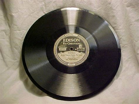 Antique Edison Diamond Disc Record No 50342 Antique Phonograph Music