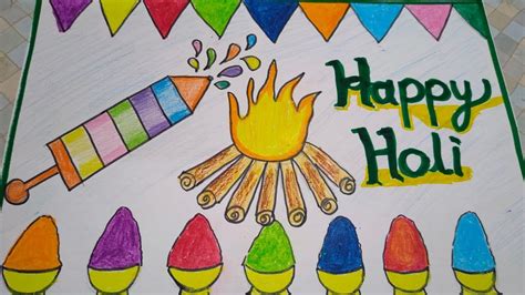 Toddler Crafts Crafts For Kids Holi Drawing Happy Holi Digital Art