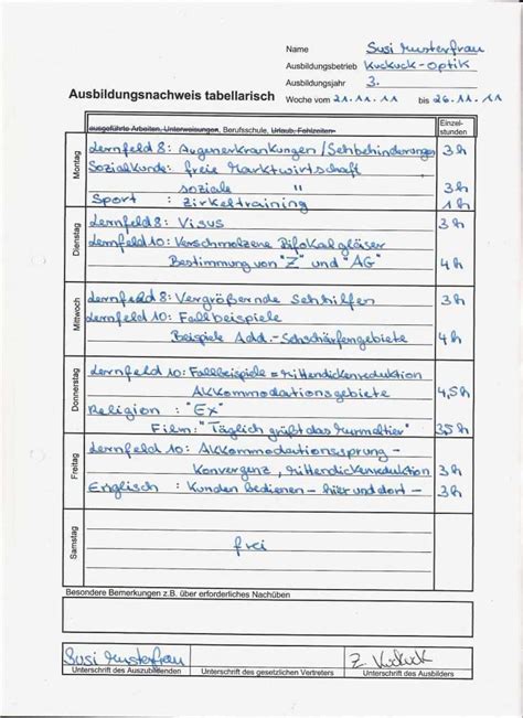 Berichtsheft Vorlage Genial Ausbildung Berichtsheft Muster Vorlage Ideen