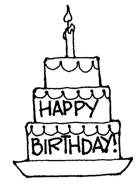 No need to register, buy now! Black And White Birthday Clip Art - Cliparts.co