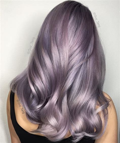 Smoky Lilac Is The Glam Grunge Hair Color You Should Try