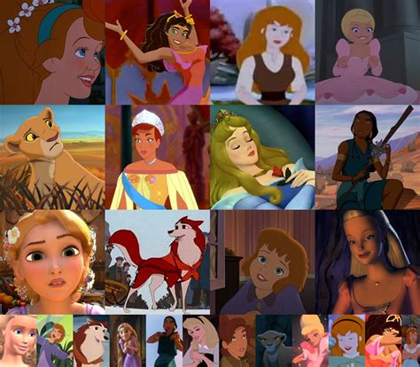My Updatedcurrent Top 15 Favorite Animated Female Characters