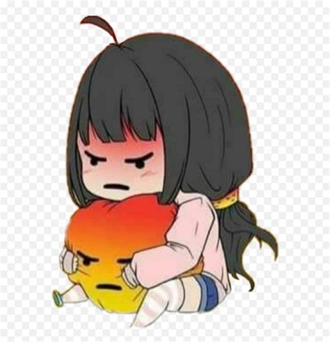 Anime Angry Cute Chibi Girl Emoji Me Small Angry Anime Girl Free Transparent Emoji