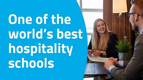 Sait Earns Spot On List Of Worlds Best Hospitality Schools Youtube