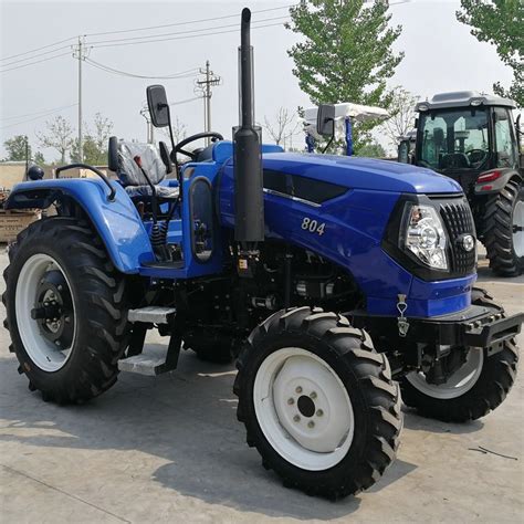 Farm 4wheel Drive Tractor 80hp Price With Tiller Backhoe Front End