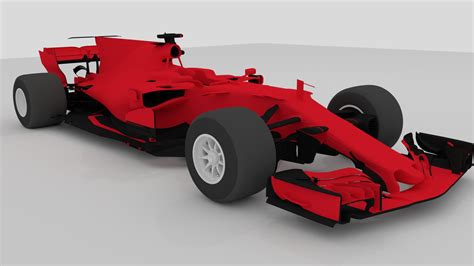 Car lamborghini race f1 racecar vehicle. Ferrari 2017 F1 Car 3D Model