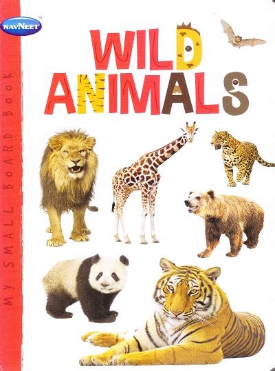 My Small Board Books Wild Animals Navneet Education Limited