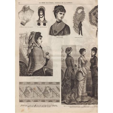 Complete Magazine La Mode Illustree 1880 N03