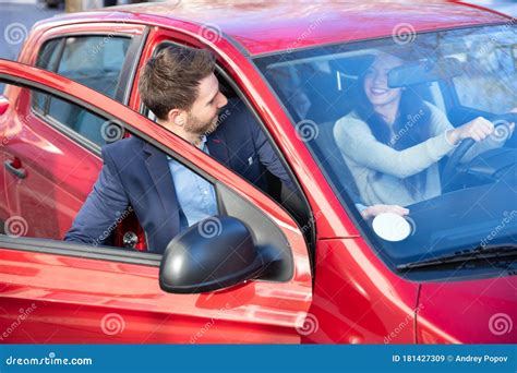 Man Getting In Car Stock Image Image Of Inside Adult