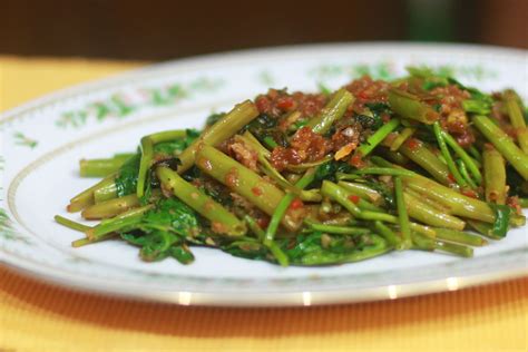 Iti daragul ya kareng tropical ampong subtropical a labuad ning mabilug a yatu. Sambal Kangkung With Shrimp Paste Recipe