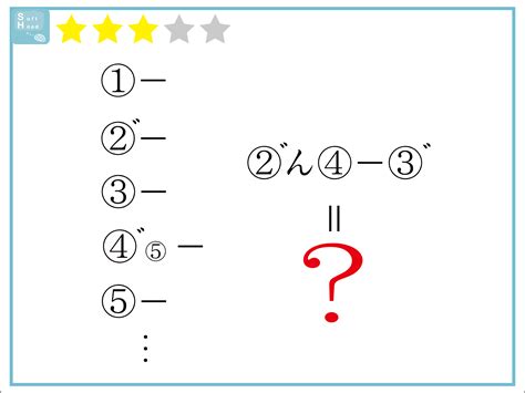 解けたらiq140！この「ハテナ」に入るもの、ひらめくかな？【クイズ】 記事詳細｜infoseekニュース