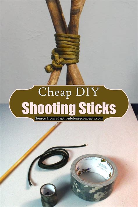 26 Diy Shooting Sticks Perfect For Hunting Diyscraftsy