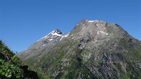 Blick Zu Piz Della Palù Und Piz Miez Fotos